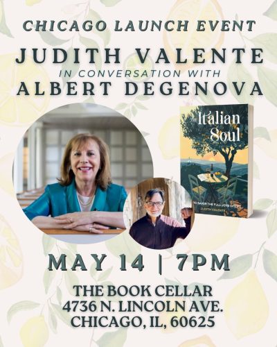 Judith Valente The Book Cellar 2025 flyer